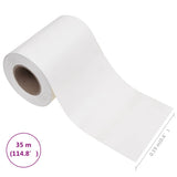 Garden Privacy Screen PVC 35x0.19 m White