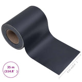 Garden Privacy Screen PVC 35x0.19 m Matte Dark Grey - Extra Image