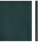 Garden Privacy Screen PVC 35x0.19 m Matte Green - Side View