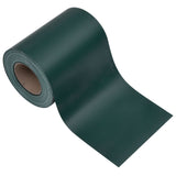 Garden Privacy Screen PVC 35x0.19 m Matte Green - 45-Degree Angle