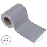 Garden Privacy Screen PVC 35x0.19 m Matte Light Grey - Extra Image