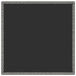Garden Table Grey 90x90x75 cm Poly Rattan