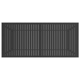 Garden Table Anthracite 190x80x72 cm Steel
