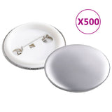 Badge Button Maker with 500 pcs Pinback Button Parts 37 mm - Extra Image