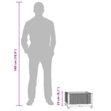 Raised Bed 40x40x23 cm Polypropylene - Extra Image