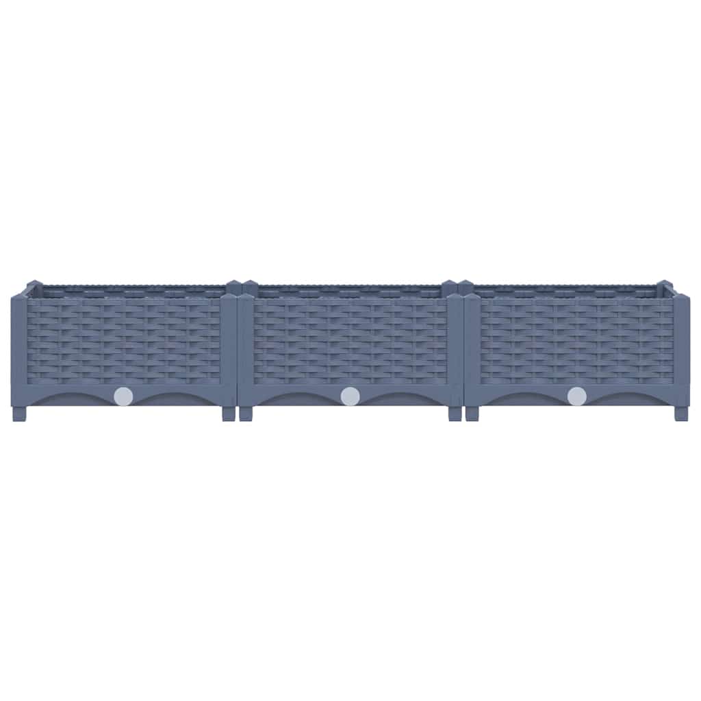 Raised Bed 120x40x23 cm Polypropylene