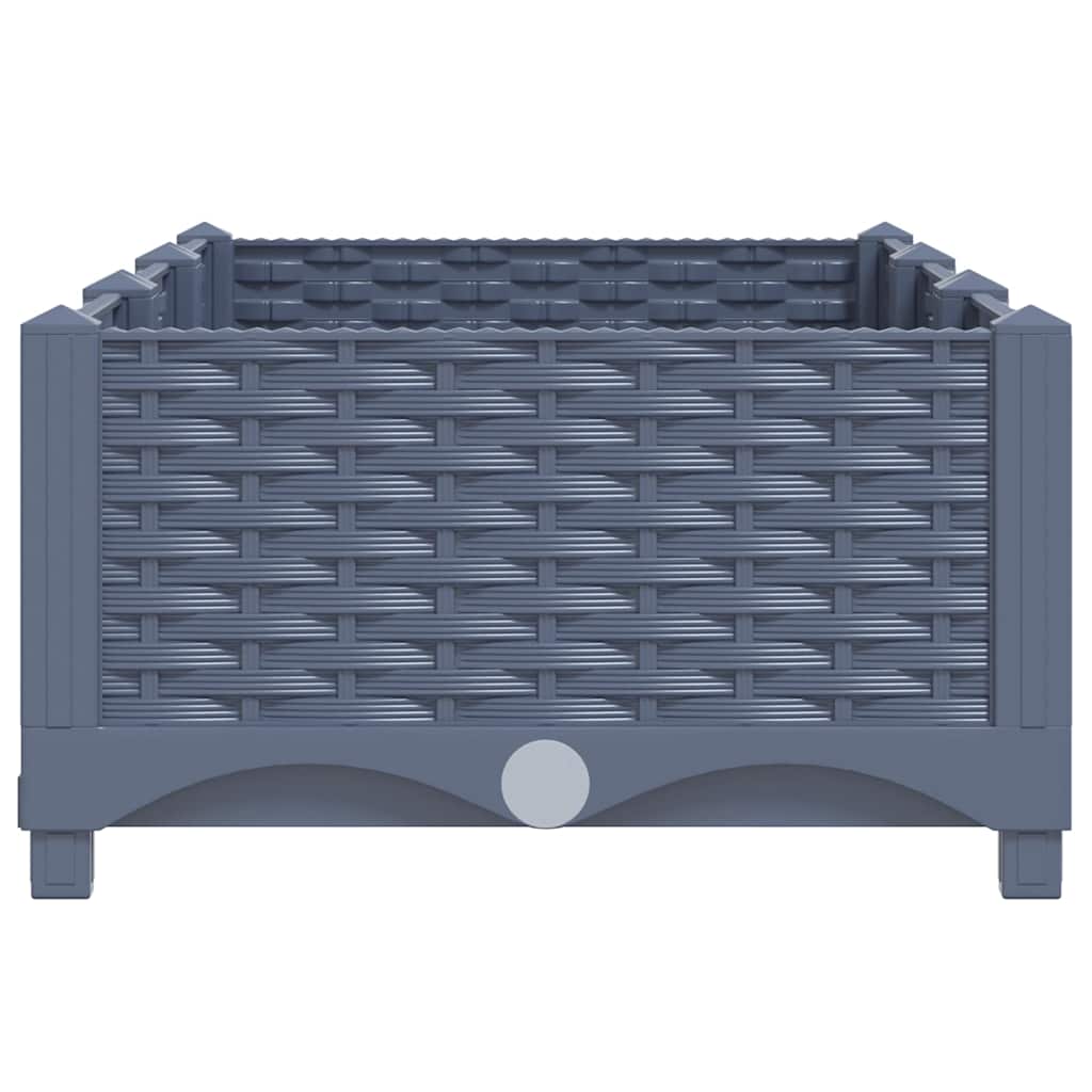 Raised Bed 120x40x23 cm Polypropylene