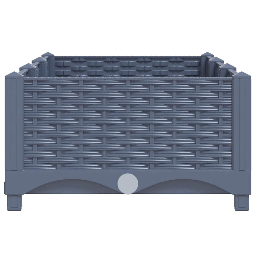 Raised Bed 120x40x23 cm Polypropylene
