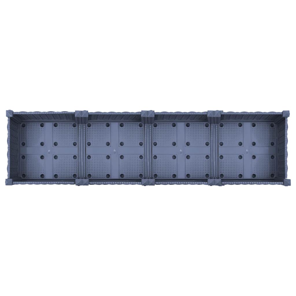 Raised Bed 160x40x23 cm Polypropylene