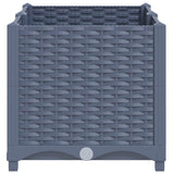 Raised Bed 80x40x38 cm Polypropylene - Top-Down View