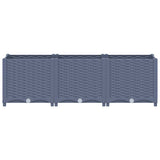 Raised Bed 120x40x38 cm Polypropylene