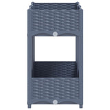 Raised Bed 80x40x71 cm Polypropylene - Top-Down View