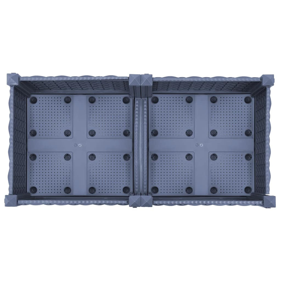 Raised Bed 80x40x71 cm Polypropylene