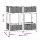 Raised Bed 80x40x71 cm Polypropylene