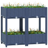 Raised Bed 80x40x71 cm Polypropylene