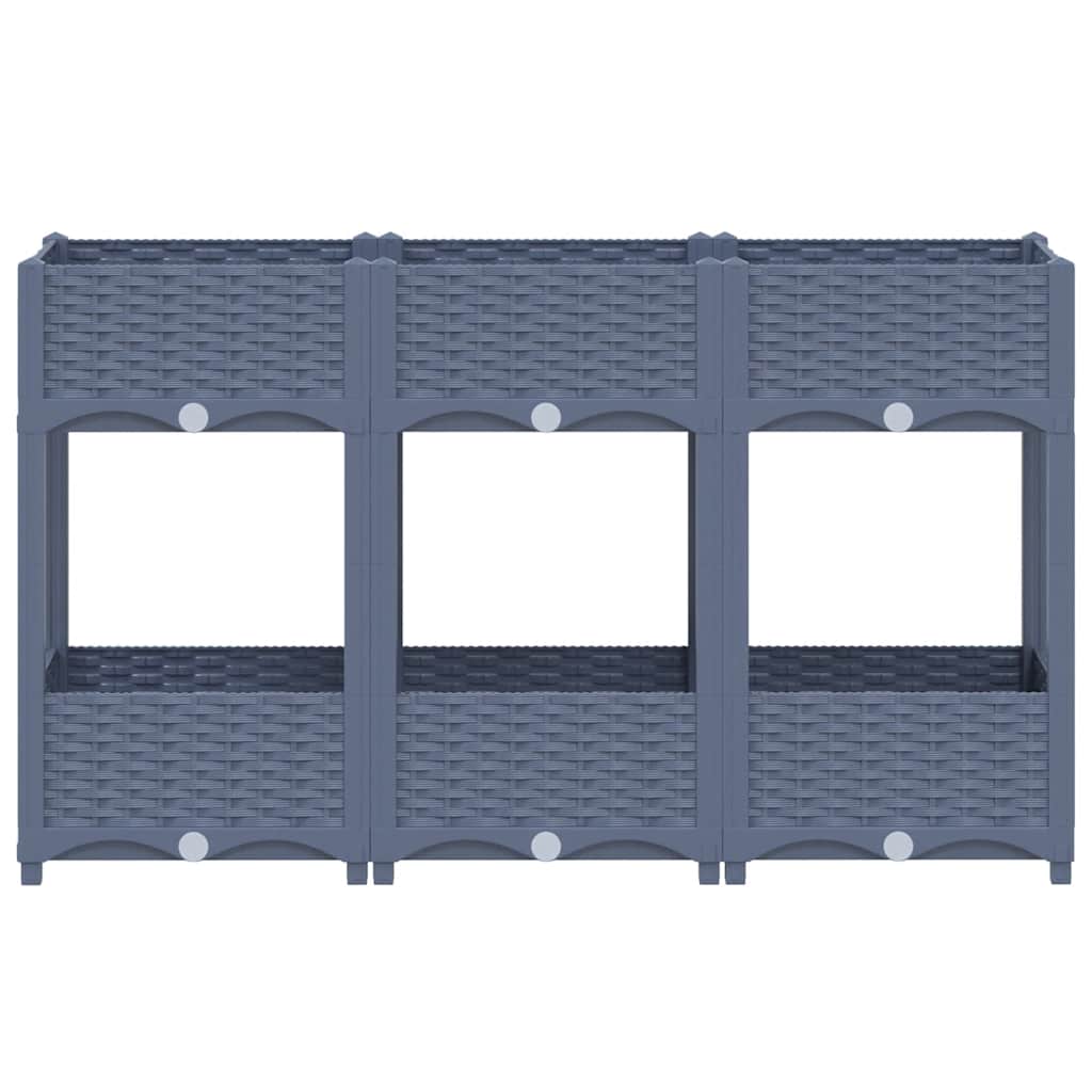 Raised Bed 120x40x71 cm Polypropylene