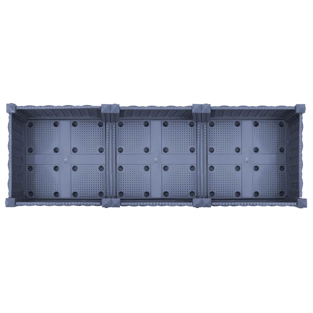 Raised Bed 120x40x71 cm Polypropylene