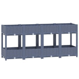 Raised Bed 160x40x71 cm Polypropylene