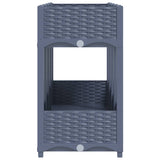 Raised Bed 160x40x71 cm Polypropylene - Top-Down View