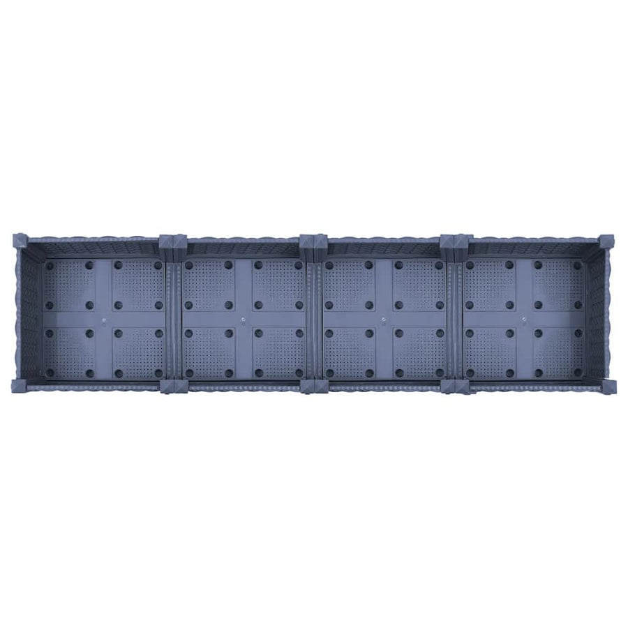 Raised Bed 160x40x71 cm Polypropylene