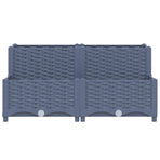 Raised Bed 80x80x38 cm Polypropylene