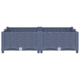 Raised Bed 80x80x23 cm Polypropylene