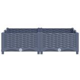 Raised Bed 80x80x23 cm Polypropylene