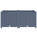 Raised Bed 80x80x38 cm Polypropylene
