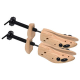 Shoe Trees 2 Pairs Size 36-40 Solid Wood Pine - 45-Degree Angle
