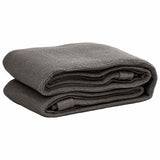 Tent Carpet 400x800 cm Anthracite HDPE - Front View