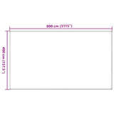 Tent Carpet 400x800 cm Anthracite HDPE - Close-Up Angle