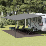 Tent Carpet 400x800 cm Anthracite HDPE