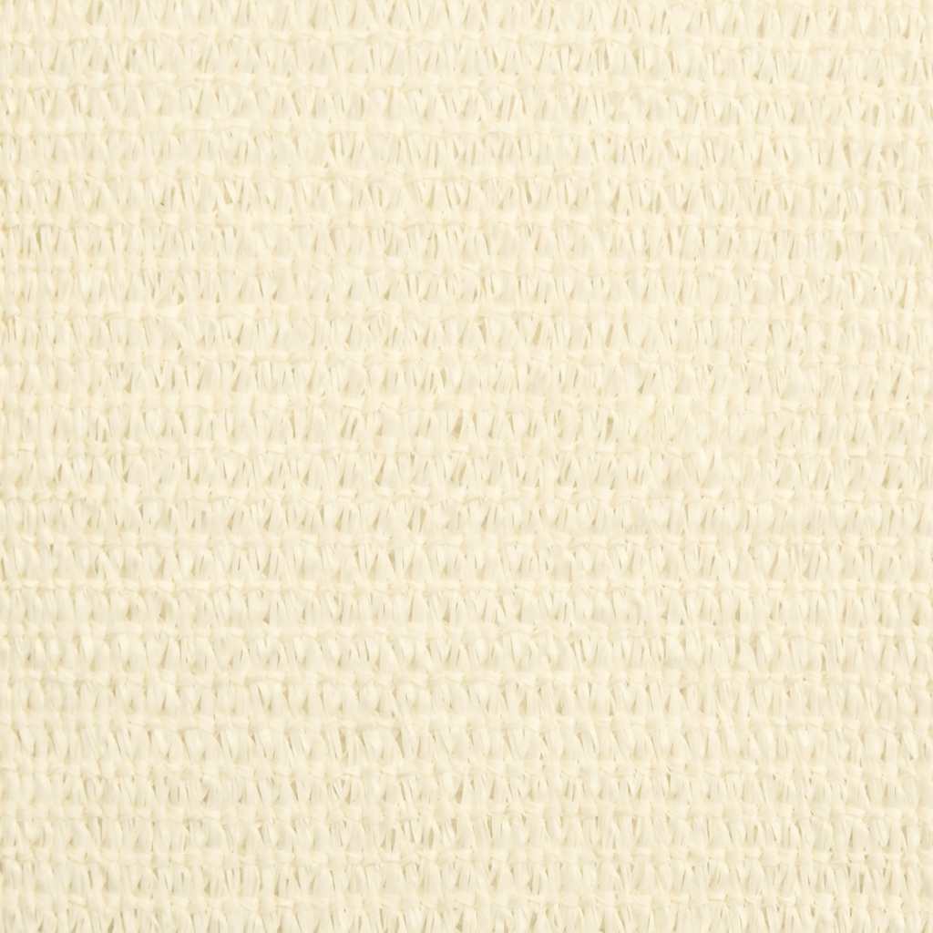 Sunshade Sail 160 g/mÂ² Cream 4x5 m HDPE