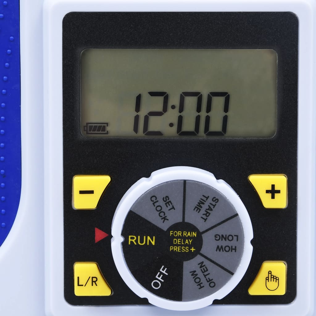 Electronic Dual Outlet Water Timer With Rain Delay