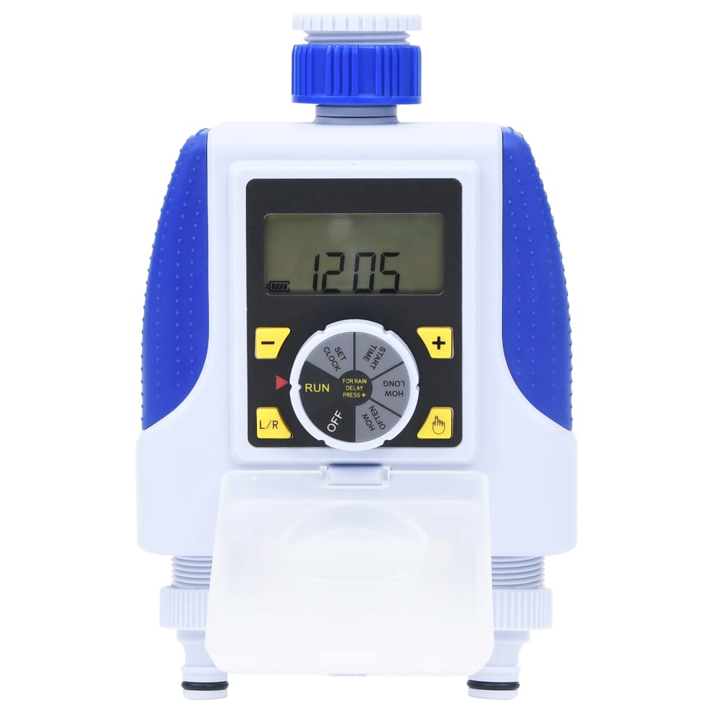 Electronic Dual Outlet Water Timer With Rain Delay