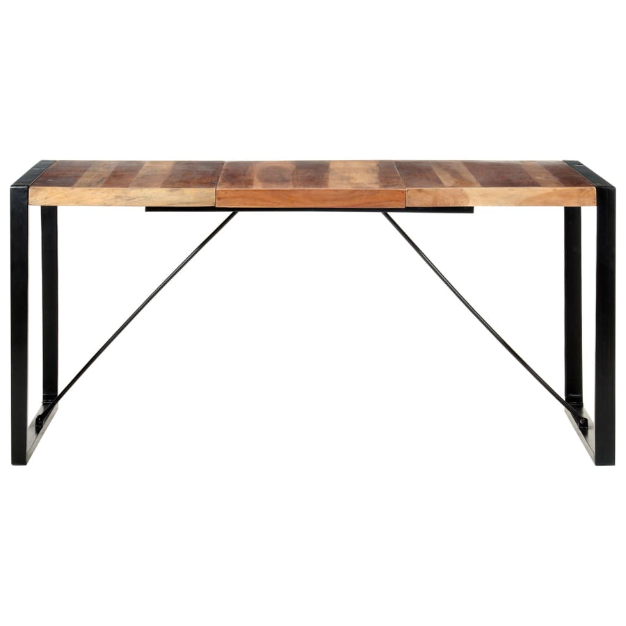 Dining Table 160x80x75 cm Solid Wood