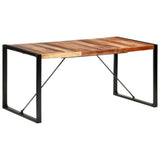 Dining Table 160x80x75 cm Solid Wood - Low Angle