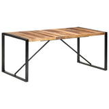 Dining Table 180x90x75 cm Solid Wood - Low Angle