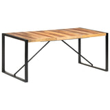 Dining Table 180x90x75 cm Solid Wood - Extra Image