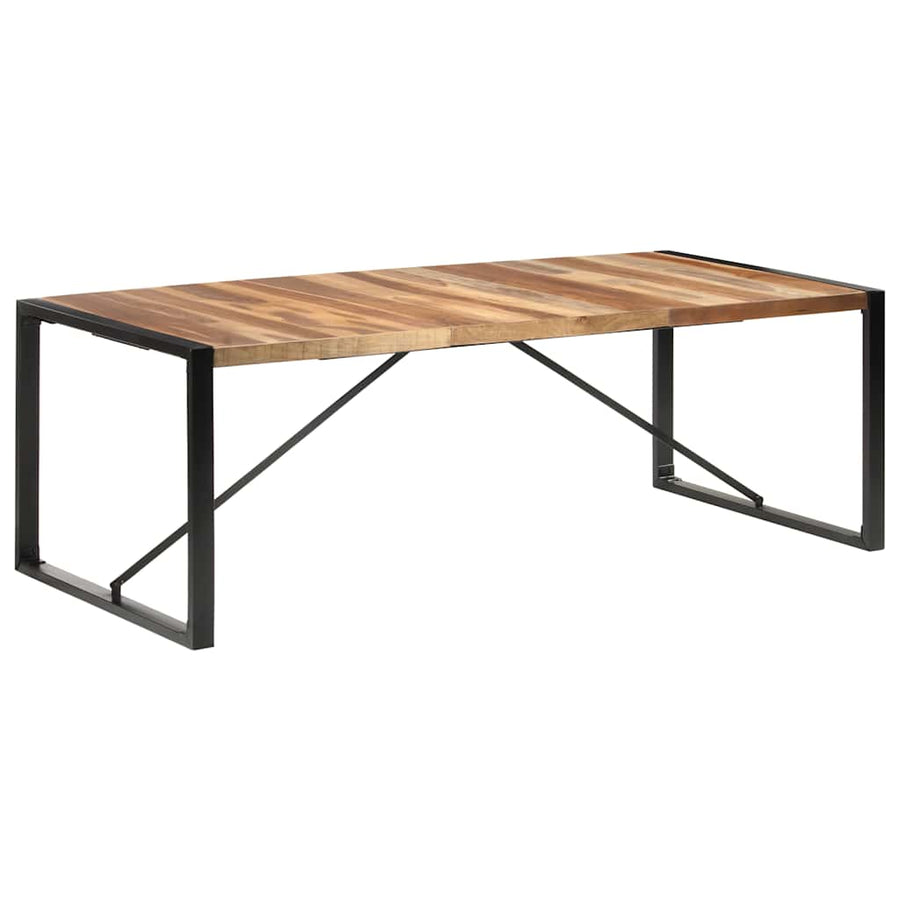 Dining Table 220x100x75 cm Solid Wood