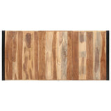 Dining Table 220x100x75 cm Solid Wood - Side View