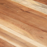 Dining Table 220x100x75 cm Solid Wood - 45-Degree Angle
