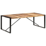 Dining Table 220x100x75 cm Solid Wood - Extra Image