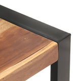 TV Cabinet 120x35x45 cm Solid Wood with Honey Finish - Top-Down View