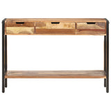 Sideboard 110x35x75 cm Solid Wood