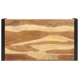 Coffee Table 110x60x40 cm Solid Wood - Side View