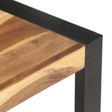 Coffee Table 110x60x40 cm Solid Wood - Top-Down View