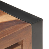 Shoe Cabinet 120x35x40 cm Solid Wood - Top-Down View