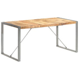 Dining Table 160x80x75 cm Solid Wood Mango - Extra Image