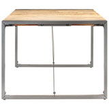 Dining Table 180x90x75 cm Solid Wood Mango - Side View